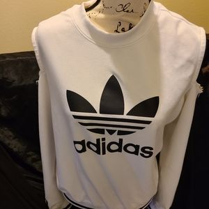 Adidas top with cutout shoulders
